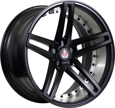 251796 AXE EX2002 10020512C Axe Ex20 fælg, 10x20 ET25, 120.00/5, Ø74, black polished EW