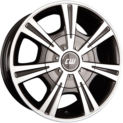 250419 BOR CHM1 7517513063D Borbet Ch fælg, 7.5x17 ET63, 130.00/5, Ø89, mistral anthracite polished Borbet