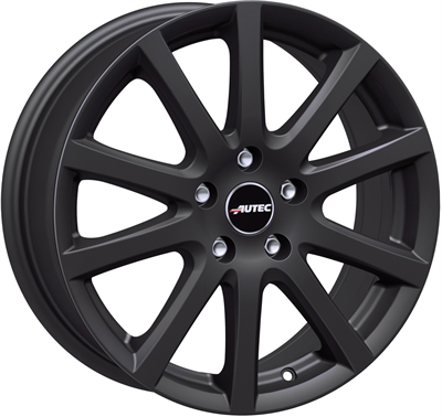 340427 AUT SK5 8019511445 Autec Skandic fælg, 8x19 ET45, 114.30/5, Ø70, matt black Autec