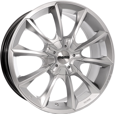 314543 MOM M5H 7016511538B Momo M-50 fælg, 7x16 ET38, 115.00/5, Ø70.3, hyper silver - RESTPARTI EW