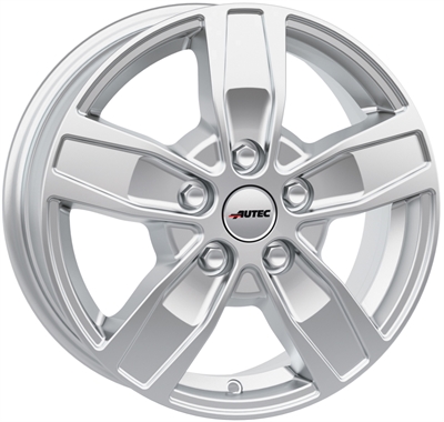 429112 AUT QUAN 7518511248 Autec Quantro fælg, 7.5x18 ET48, 112.00/5, Ø66.6, brilliant silver Autec