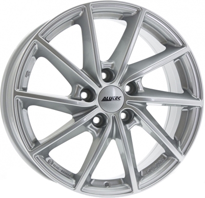 354378 ATE SIN 6516511442B Alutec Singa fælg, 6.5x16 ET42, 114.30/5, Ø67, polar-silber Alutec