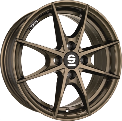 311083 SPA TROF1 6516410037 Sparco Trofeo4 fælg, 6.5x16 ET37, 100.00/4, Ø63.3, gloss bronze Sparco