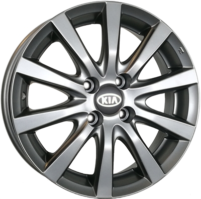 287664 MAK IGT4 5014410049K Mak Iguan   fælg, H2 5x14 ET49, 100.00/4, Ø54, Titanium - RESTPARTI MAK