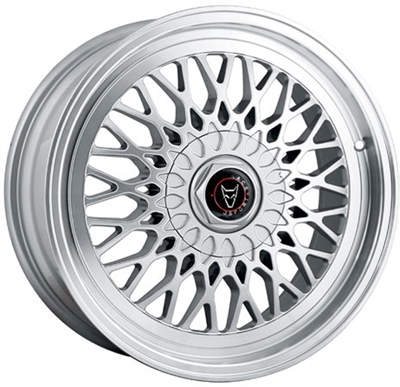 319385 WOL CLAS1 8518511235 Wolfrace Classic fælg, 8.5x18 ET35, 112.00/5, Ø72.6, hyper silver -