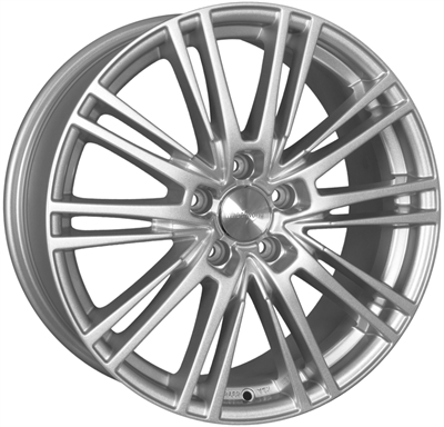 318358 WW WH1812 8018511245 Wheelworld Wh18  fælg, 8x18 ET45, 112.00/5, Ø66.6, race silver EW