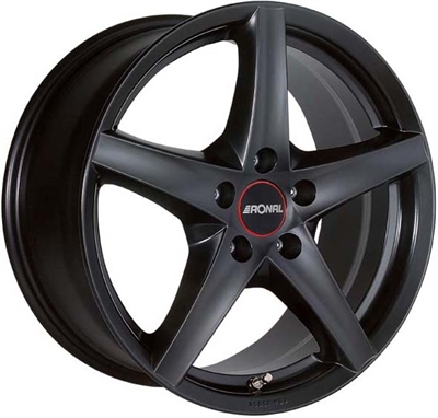 498778 RON RA4 7016510845B Ronal R41  fælg, 7x16 ET45, 108.00/5, Ø63.3, Dull black Ronal