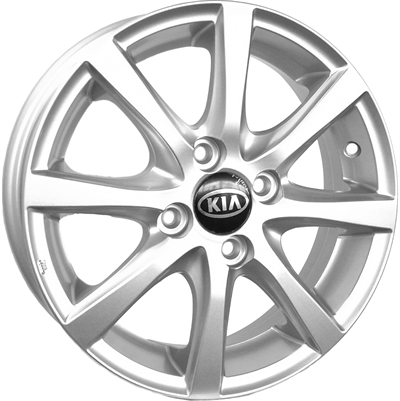 334565 MAK IGS4 6015410048K Mak Iguan   fælg, H2 6x15 ET48, 100.00/4, Ø54, silver - RESTPARTI MAK