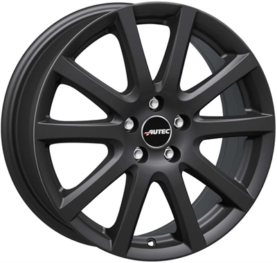 362622 AUT SK6 7017511245B Autec Skandic ECE fælg, 7x17 ET45, 112.00/5, Ø57, matt black Autec