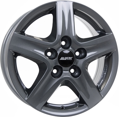 354373 ATE GRG 6516513066C Alutec Grip Transporter fælg, 6.5x16 ET66, 130.00/5, Ø89.1, graphit Alutec