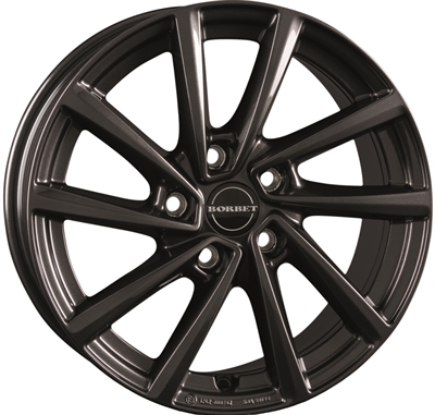 455333 BOR VM 7019511243 Borbet V fælg, 7x19 ET43, 112.00/5, Ø57, mistral anthracite glossy Borbet