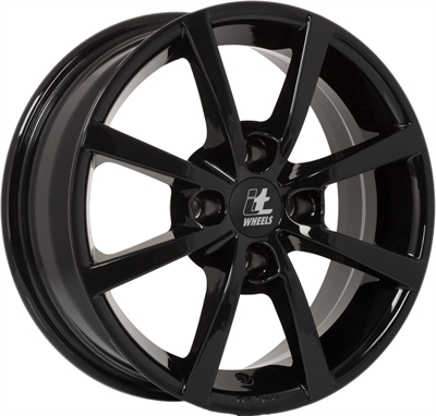 453067 ITW IT 6015410832 It Wheels Alisia fælg, 6x15 ET32, 108.00/4, Ø65, gloss black IT Wheels
