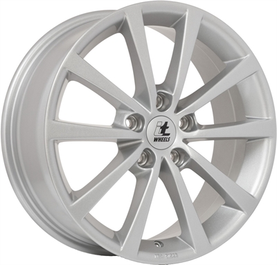 465439 ITW IT1 7518511245B It Wheels Alice fælg, 7.5x18 ET45, 112.00/5, Ø57, silver IT Wheels