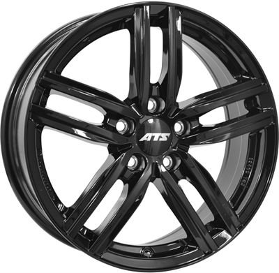 412763 ATS AN1 7517511245B Ats Antares fælg, 7.5x17 ET45, 112.00/5, Ø66.6, diamond black ATS