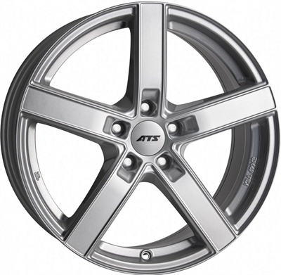 412851 ATS EM1 7016512040B Ats Emotion fælg, 7x16 ET40, 120.00/5, Ø72.6, polar-silber ATS