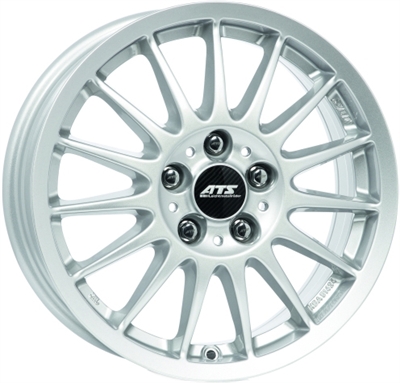 413033 ATS ST3 6016410045B Ats Streetrallye  fælg, 6x16 ET45, 100.00/4, Ø63.3, polar-silber ATS