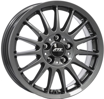 453075 ATS ST 7017511445 Ats Streetrallye  fælg, 7x17 ET45, 114.00/5, Ø75, anthracite ATS