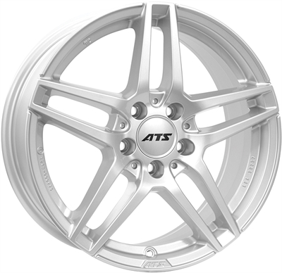 412925 ATS MI1 8019511248B Ats Mizar fælg, 8x19 ET48, 112.00/5, Ø66.5, polar-silber ATS