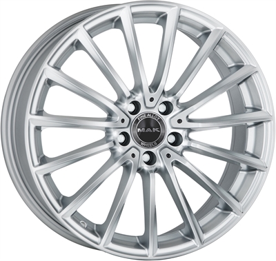 422851 MAK KMS 8018511233 MAK Komet fælg, H2 8x18 ET33, 112.00/5, Ø66.6, silver MAK