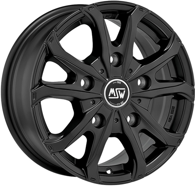 422634 MSW 48VB 6516516060 Msw 48 Van fælg, 6.5x16 ET60, 160.00/5, Ø65, matt black MSW
