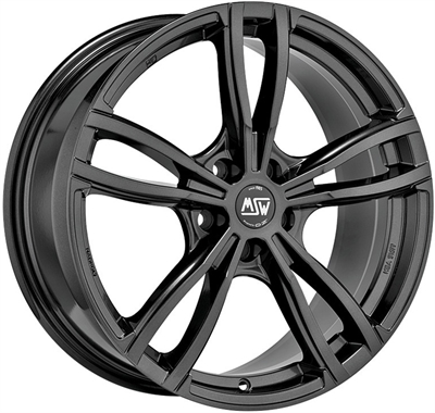 422671 MSW 73G 8019511230 Msw 73 fælg, 8x19 ET30, 112.00/5, Ø73, gloss dark grey MSW