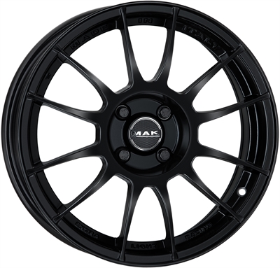 430256 MAK XLG 7518511445 Mak Xlr  fælg, H2 7.5x18 ET45, 114.30/5, Ø76, gloss black MAK
