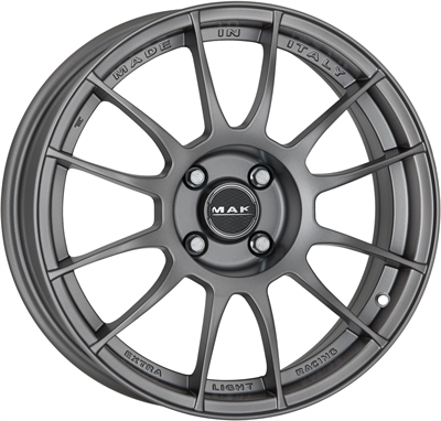430319 MAK XLN 7518511445 Mak Xlr  fælg, H2 7.5x18 ET45, 114.30/5, Ø76, mat graphite MAK