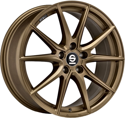 429787 SPA DSR 8018511440 Sparco DRS fælg, 8x18 ET40, 114.30/5, Ø73, rally bronze Sparco
