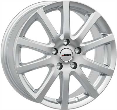 253370 AUT SK2 6516510850 Autec Skandic fælg, 6.5x16 ET50, 108.00/5, Ø63.3, brillantsølv Autec