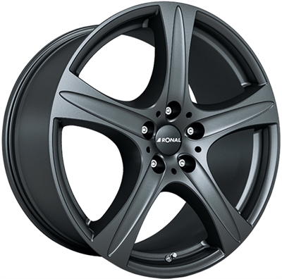 461585 RON RA1 9520512735B Ronal R55 SUV fælg, 9.5x20 ET35, 127.00/5, Ø71.5, Dull Black - RESTPARTI Ronal
