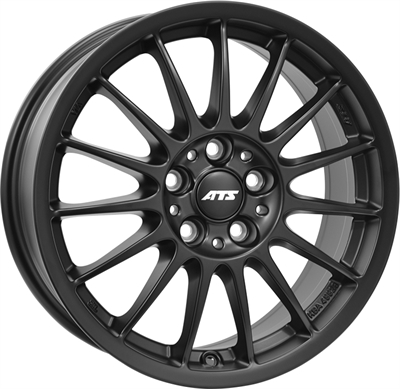 440224 ATS AT9 7017511445D Ats Streetrallye  fælg, 7x17 ET45, 114.30/5, Ø75, dull black ATS