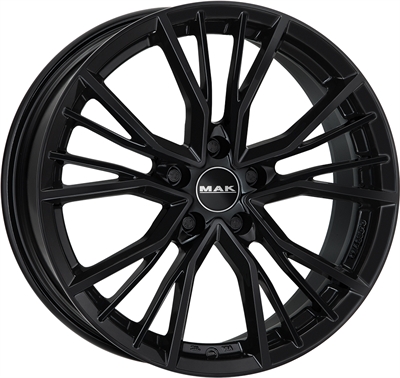436440 MAK UNG 8520511240 Mak Union fælg, H2 8.5x20 ET40, 112.00/5, Ø66.45, gloss black MAK