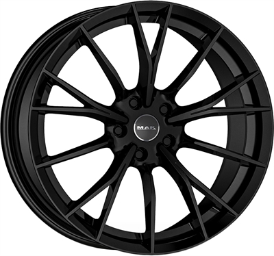 435519 MAK FAB 8020512035B Mak Fabrik fælg, H2 8x20 ET35, 120.00/5, Ø72.6, gloss black MAK