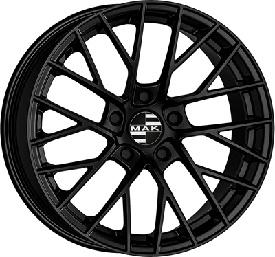 467798 MAK MOB 8519511239 Mak Monaco  fælg, 8.5x19 ET39, 112.00/5, Ø66.45, gloss black MAK
