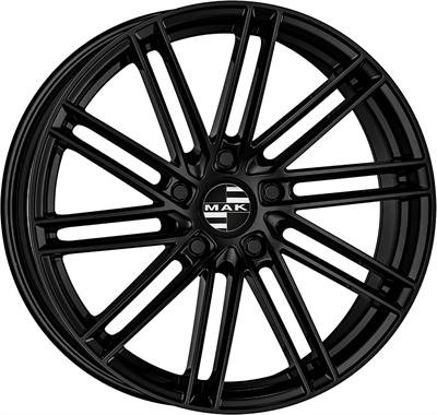 435839 MAK LZB 10021511219B Mak Leipzig D fælg, H2 10x21 ET19, 112.00/5, Ø66.45, gloss black MAK