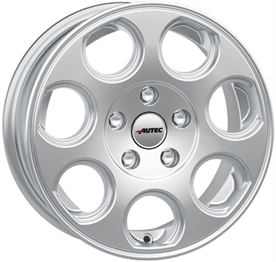 438212 AUT YUS 6015511230 Autec Yuna fælg, 6x15 ET30, 112.00/5, Ø66.6, brilliant silver Autec