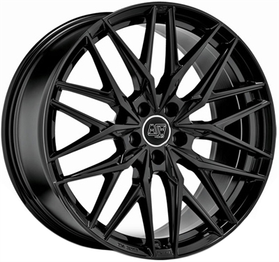 439112 MSW 50GB 8019511440 MSW 50 fælg, 8x19 ET40, 114.30/5, Ø73, gloss black MSW
