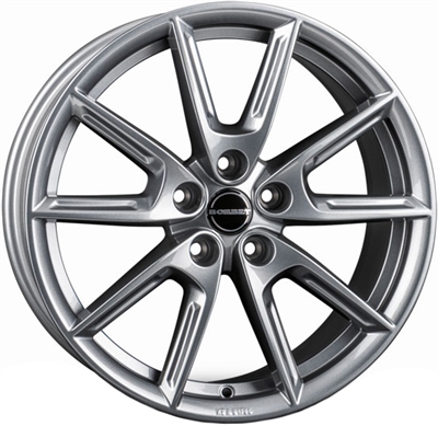 438431 BOR LX18GG 80185114 Borbet LX18 fælg, 8x18 ET40, 114.30/5, Ø72.6, grey glossy Borbet