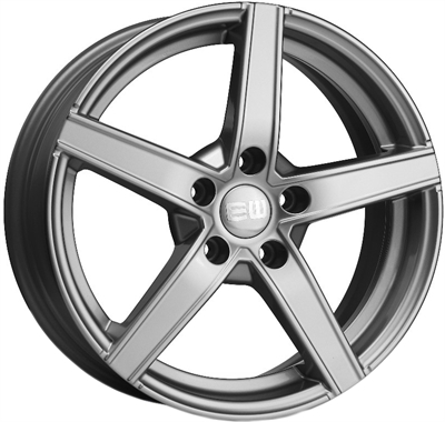 432492 ETW JAS 6516410038 Elite Jazzy fælg, 6.5x16 ET38, 100.00/4, Ø67.1, Crystal Silver Elite Wheels