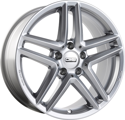 441798 CMS C26S 8018511238 CMS C26 fælg, 8x18 ET38, 112.00/5, Ø66.6, silver CMS