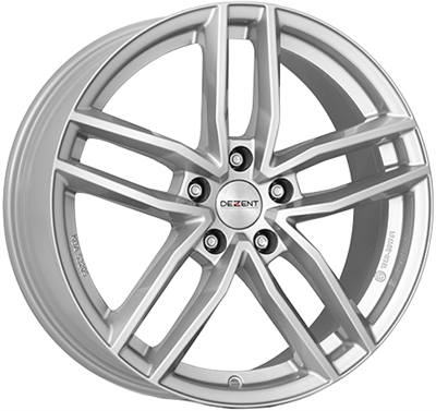442205 DEZ TRS 7017511448 Dezent TR fælg, 7x17 ET48, 114.30/5, Ø71.6, silver Dezent