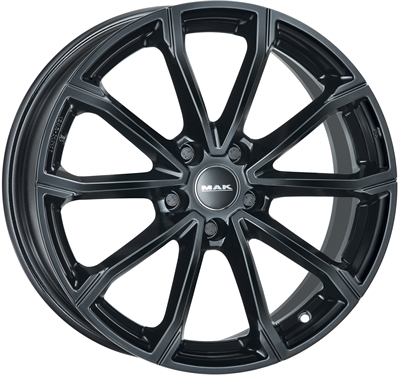 444303 MAK DGB 7017511450 MAK Davinci fælg, H2 7x17 ET50, 114.30/5, Ø67, gloss black MAK