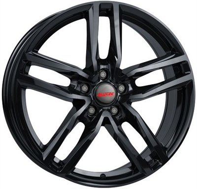 448266 ATE IKD 651749838 Alutec Ikenu fælg, 6.5x17 ET38, 98.00/4, Ø58.1, diamant-schwarz Alutec