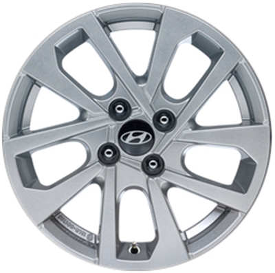 450655 ALU HYU Q0400ADE05 Hyundai Sejong Q0400ADE05 fælg, 6x15 ET47, 100.00/4, Ø54, Silver Hyundai
