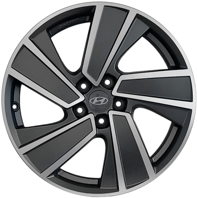 459965 ALU HYU GI400ADE09BC Hyundai GI400ADE09BC Yangju fælg, 7.5x19 ET49, 114.30/5, Ø67, BiColor  (inkl. kapsel) Hyundai