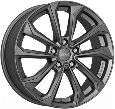 463542 DEZ KSG 6516511440 Dezent KS fælg, 6.5x16 ET40, 114.30/5, Ø67, graphite matt Dezent