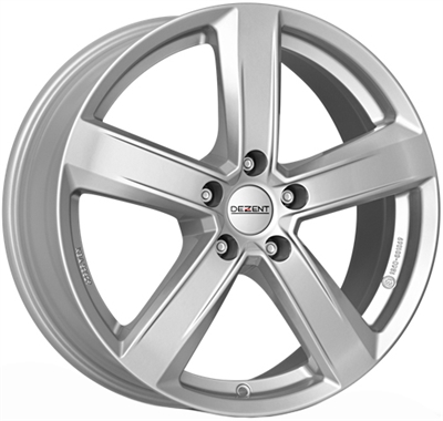 463850 DEZ TUS 7017511450 Dezent TU fælg, 7x17 ET50, 114.30/5, Ø67, silver Dezent