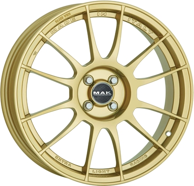 468097 MAK XRG 7017410035 Mak Xlr  fælg, 7x17 ET35, 100.00/4, Ø72, gold MAK