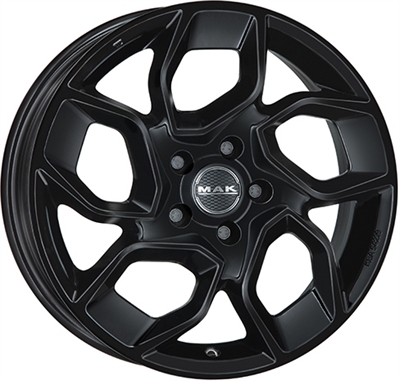 468219 MAK XPG 7017511445 MAK Express fælg, 7x17 ET45, 114.30/5, Ø66, gloss black MAK