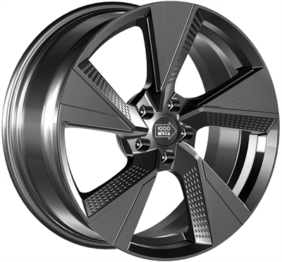 482083 MIL E03A 8020511245 1000 Miglia E-3 fælg, 8x20 ET45, 112.00/5, Ø57, Anthracite dark 1000 Miglia